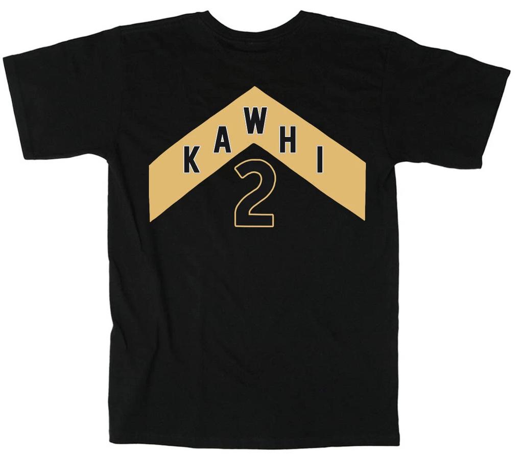 Kawhi Leonard Raptors "We The North Jersey Logo" T-Shirt
