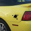 4pcs Funny Car Sticker Water Droplets Shape Vinyl Decal Car Auto Stickers For Car Bumper Window Car