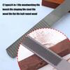 Heavy Duty Double Purpose File For Carpentry And Metalwork Anti Slip Grip Carbon Steel Blade Efficient Material Removal