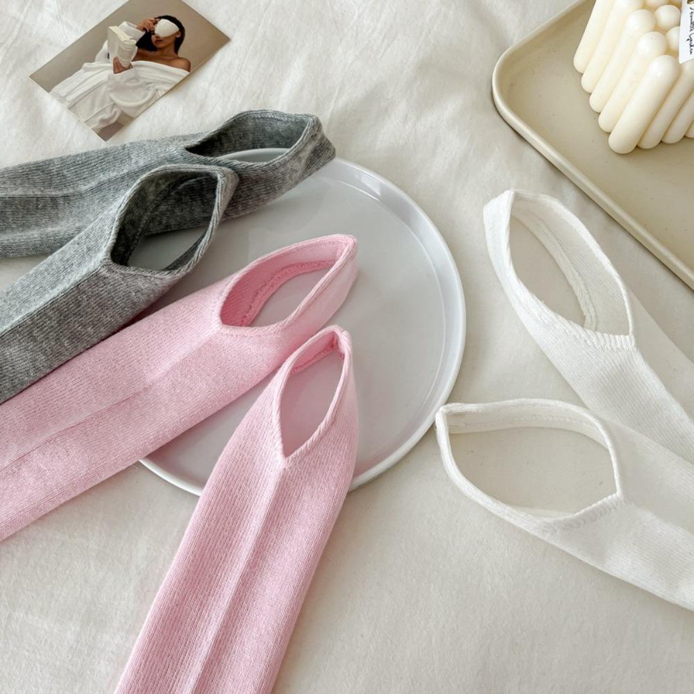 Bas pour femmes de couleur unie au-dessus du genou, chaussettes hautes longues à la mode pour dames