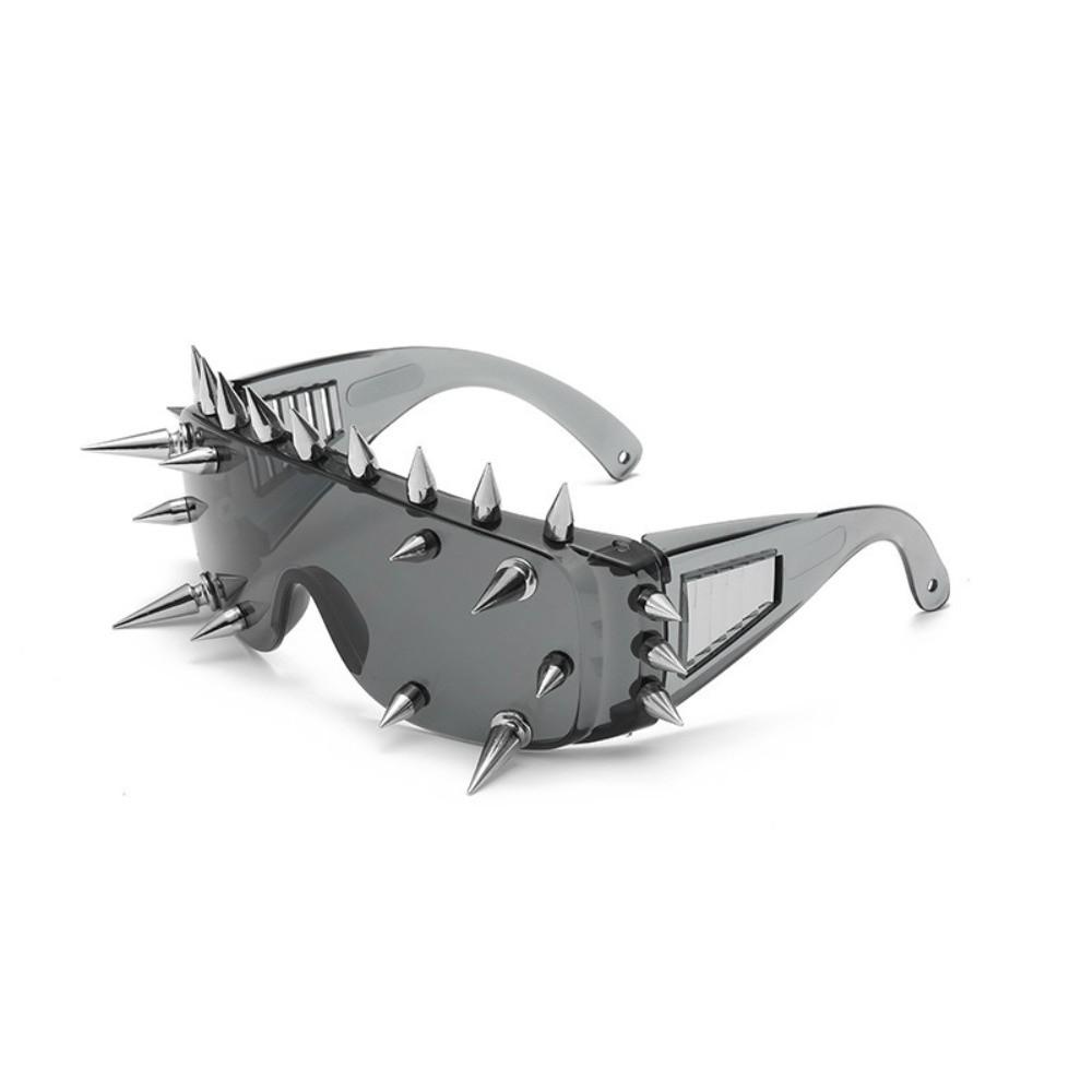 Exaggerated Oversized Sun Glasses Unique Halloween Rivet Sunglasses Steampunk Sunglasses Costume