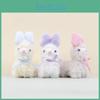 Pendant Bow Alpaca Plush Toy Claw Machine Doll Bag Hanging Decoration Children