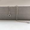 Silver Necklace with Cubic Zirconia, Item Weight 4.24 G (2209195)