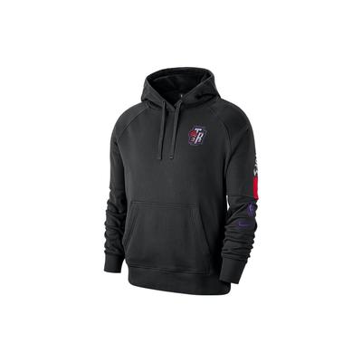 Nike Solid Color Logo Front Pocket Drawstring Hoodie Pullover Long Sleeve Sweatshirt Men Tops Black CI4501-010