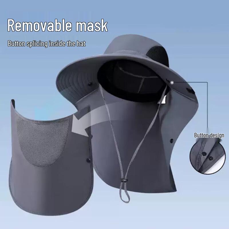 Leading Eagle Outdoor Sun Hat with Face Shield