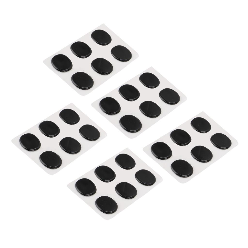 30 Pcs   Gel Pad Self Adhesive Soft Silicone Muffling Gel Pads   Dampeners for   Control