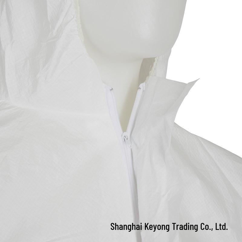 3M 4510 Schutzanzug mit Kapuze für chemische Experimente, Spritzlackierung und Staubschutz