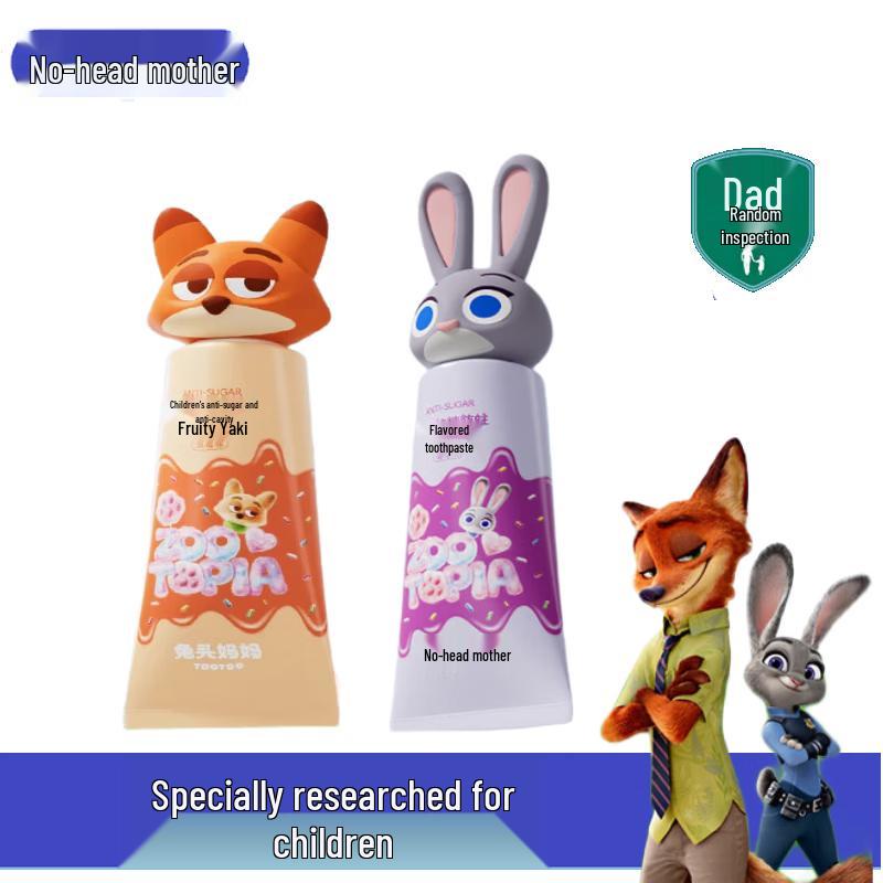 

Tootou Mom Disney Kids Anti-Cavity Fruit Toothpaste