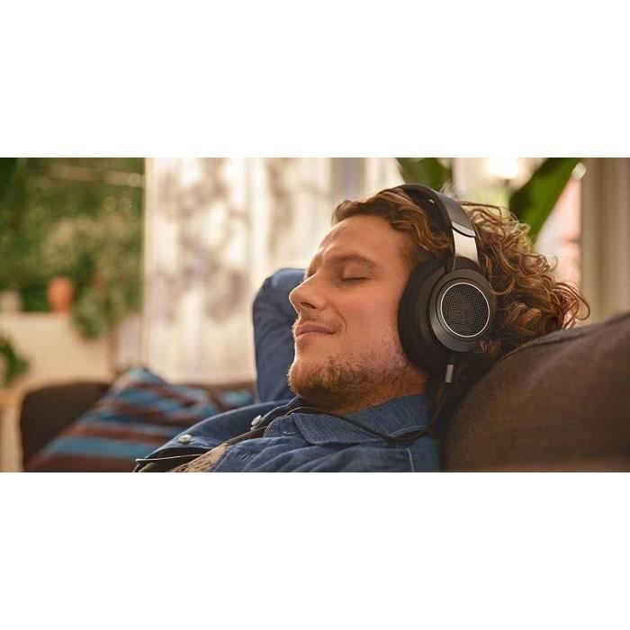 Casque Hi-Fi - Philips - SHP 9600 - Circum-aural - Filaire - Noir