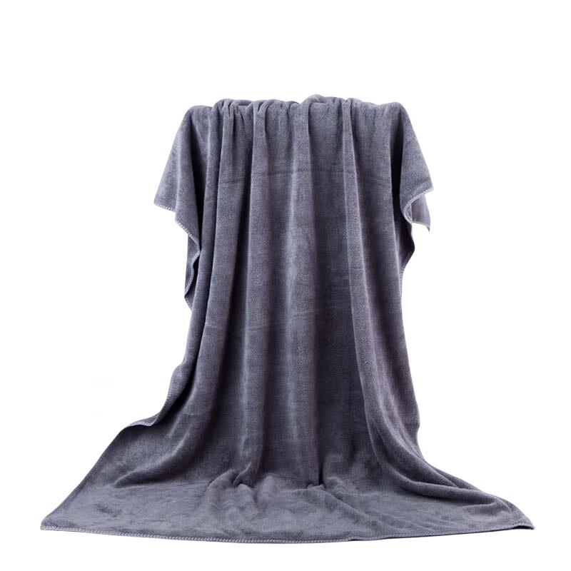 Gangyi Extra Large Microfiber Car Drying Towel серый