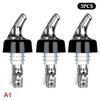 Measured Automatic Wine Pourer 1/3pcs Quick Accurate Spirit Dispenser No Drip Liquor Pour Spout for Home Bar Party Pub Use