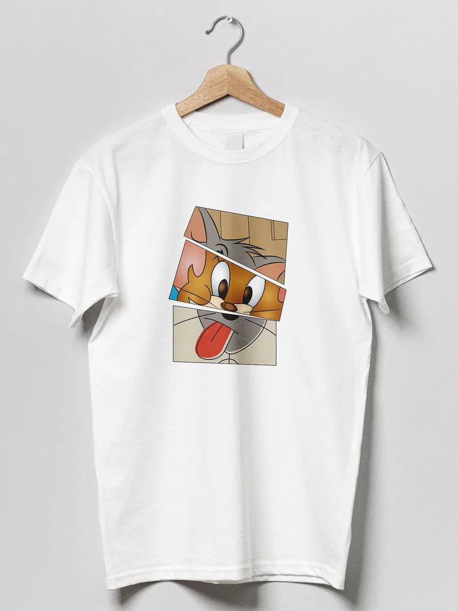 Cotton oversized T-shirt with RAZOR NFS print M