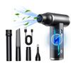 110000PRM Compressed Air Duster Brushless Motor Electric Air Duster Rechargeable Handheld Dust Blower for Computer Keyboard