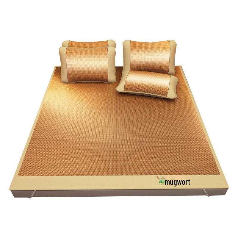 Huan Gu Ice Silk Double-Sided Cooling Mat with Pillowcase