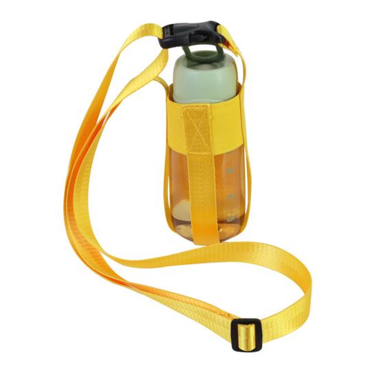 Water Bottle Holder Carrier Strap Adjustable Wear Resistant Universal Flask Water Bottle
