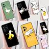 Lustige Cartoon-Ente für Xiaomi Redmi Note 14 Pro 13 12 11 9 10 9S 10S 11S 12S Redmi 13C 10C 12C 14C Handyhülle