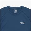 Rab Sonic Men S T ShirT TempeST Blue Qbl 01