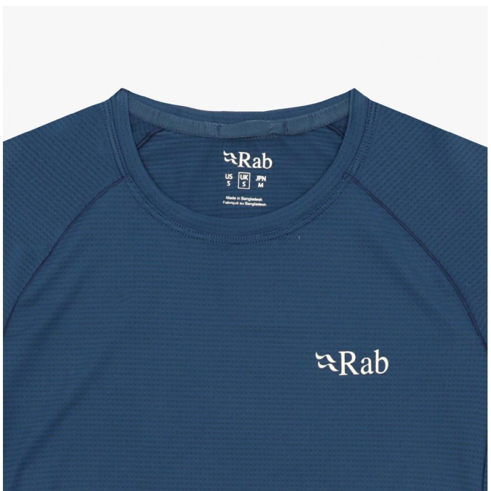 Rab Sonic Men S T ShirT TempeST Blue Qbl 01