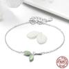 New European and American Fashion New Bracelet for Women Hope Leaves S925 Sterling Silver Bracelet