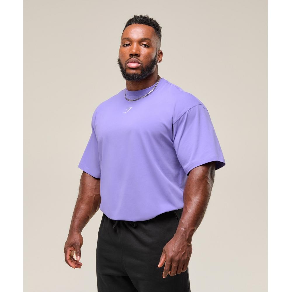 Gymshark Power T shirT Record Purple A2c9e Pb56