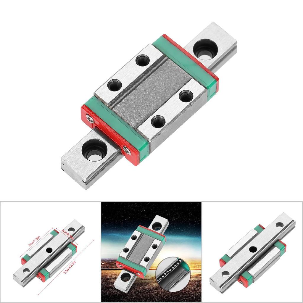 LML9B Miniature Linear Rail Rail 9mm Width Slide Block Linear Motion Rail Linear Rail Block Linear Rail Carriage
