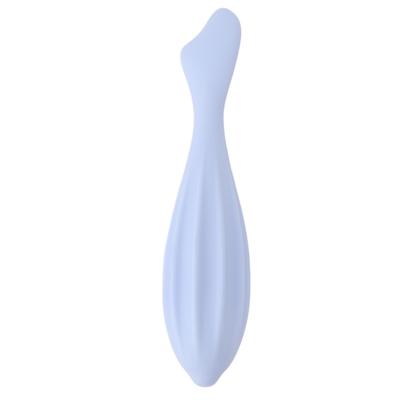 Face Massage Face Roller Promote Circulation Silicone Handheld Facial Massager for Face Eyes Blue