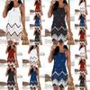 Women's Strappy Floral Print Mini Dress For Summer Stylish Beach Getaways