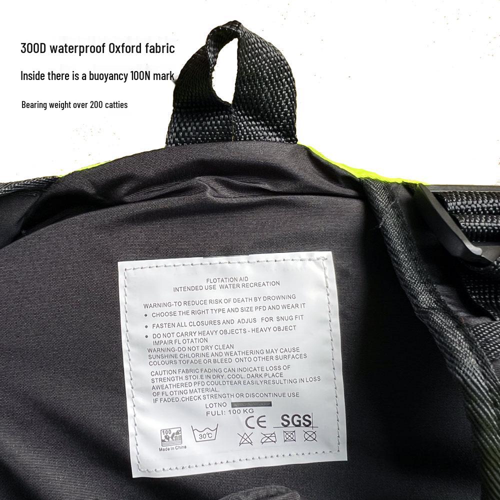 Beetle Universal Adult & Child Life Jacket for Kayak, Paddleboard, and Dragon Boat - High Buoyancy, One Size