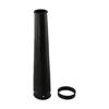 Black Plastic Attachment Short Suction Nozzle Compatible with Blowers 1232454