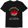 Canadian Maple Leaf T-Shirt Funny Canadian Gift Idea America Canada Classic T-shirt