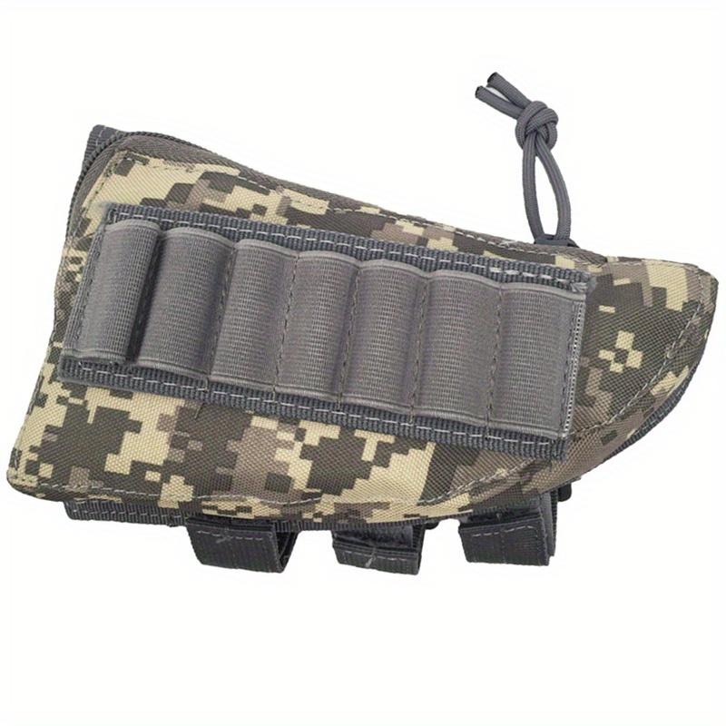 1PC Tactical Muti-functional Hunting Zipper Rifle Buttstock Pack Bag Cheek Pad Rest Shell Mag Ammo Pouch Pocket Magazine Bandolier