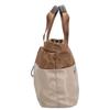 Isaac Drawstring Tote Bag, Combination Color 2-Way Tote, Black (10)