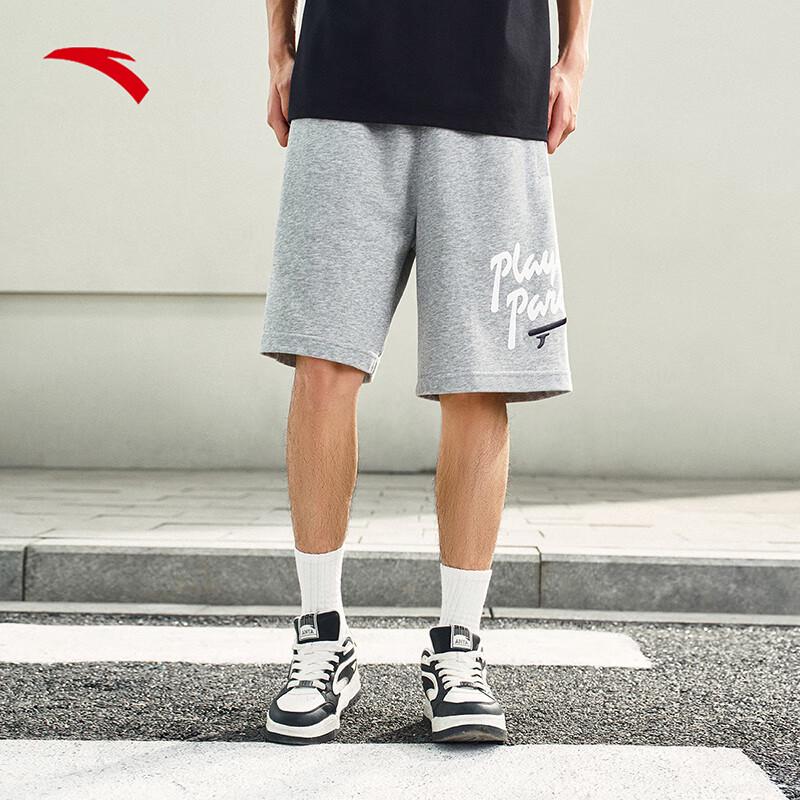 Anta Men s Summer Knit Breathable Sports Shorts M