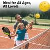 Pickleballschläger Carbonfaser- und Graphitfläche Rutschfester Griff Leichtes Pickleball-Set Outdoor-Sport