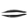 1 Pair Fiber Headlight Eyebrows Eyelids Sticker Replacement For F10 2014\-2016 Car Interior Decor