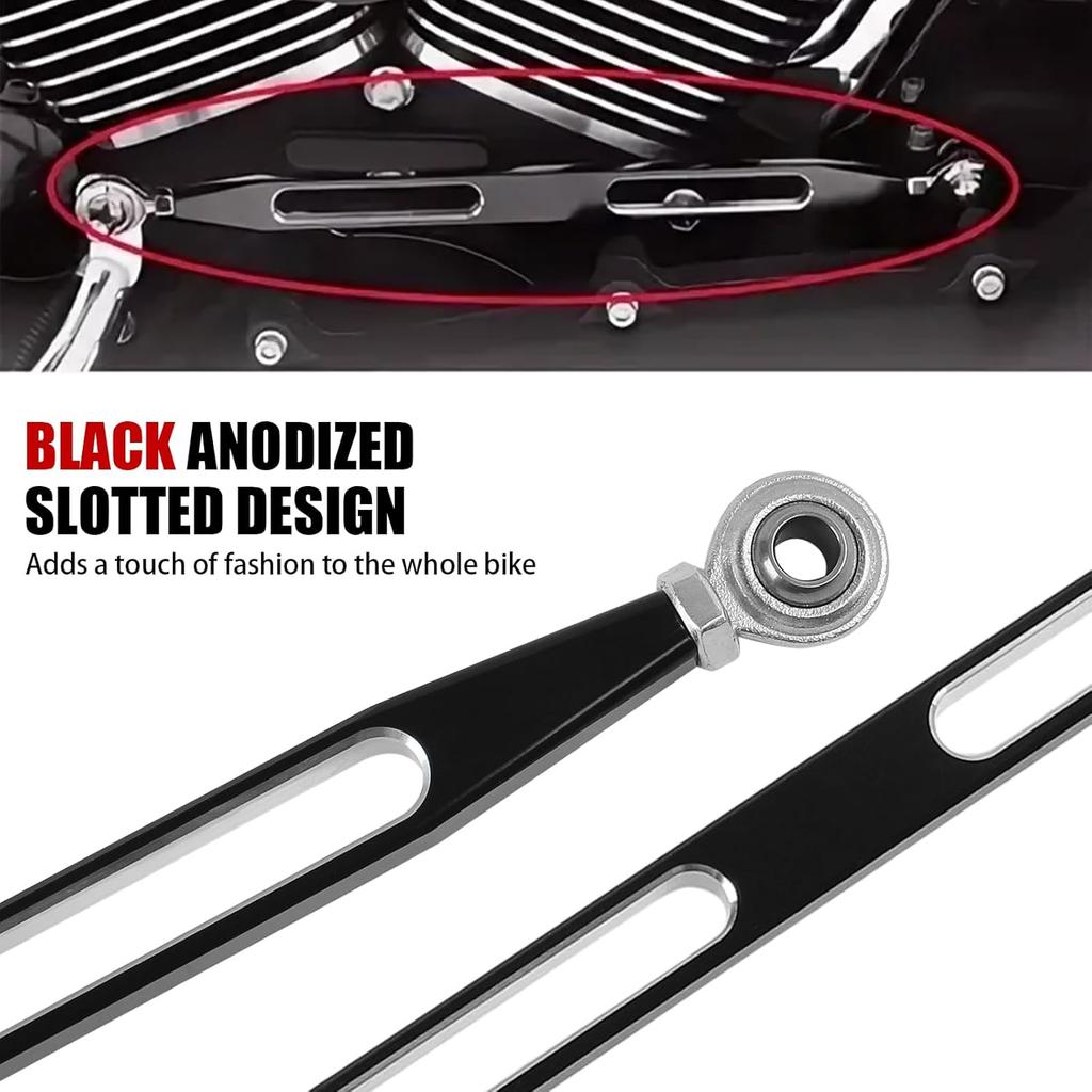 Motorcycle Gear Shift Linkage, Shifter Linkage Compatible for Harley Davidson 1980-2024 Street Glide, Electra Glide, Road Glide, Road King, Tri