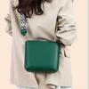New Fashionable Versatile Messenger Bag Simple Soft Leather Shoulder Bag Large Capacity Bucket Bag Genuine Leather Women's Bag