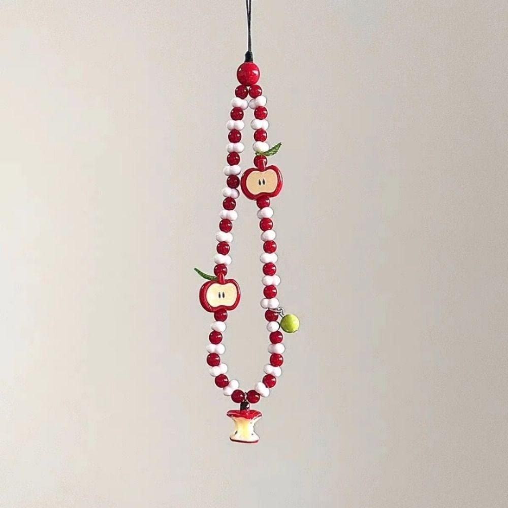 Cute Kawaii Charms Pendant With Fruit Mobile Phone Strap Ins Phone Strap Lanyard  Gift