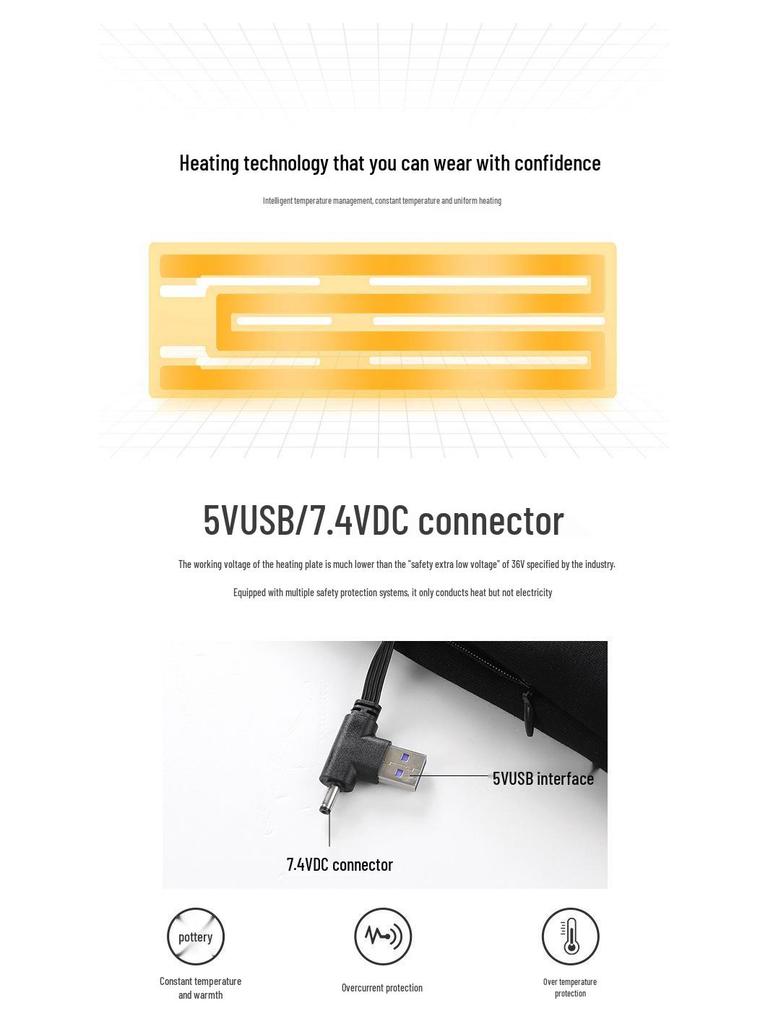 Cross-Border Smart Heated Underwear Set: Men's & Women's Winter Thermo Wear