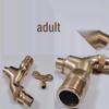 Honggong Anti-theft Lockable Copper Faucet
