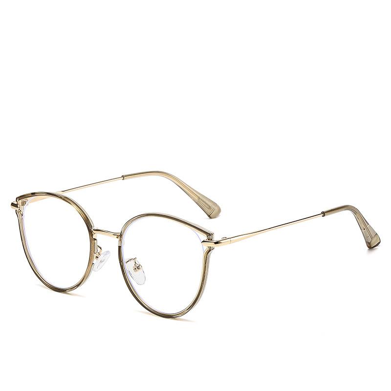 

Custom Prescription Glasses For Men Women Fashion Round Anti-blue Light Myopia Eyewear Trendy Outdoor Office Accessory Glasses Single Version&1.56&Anti Blue Ray зелений