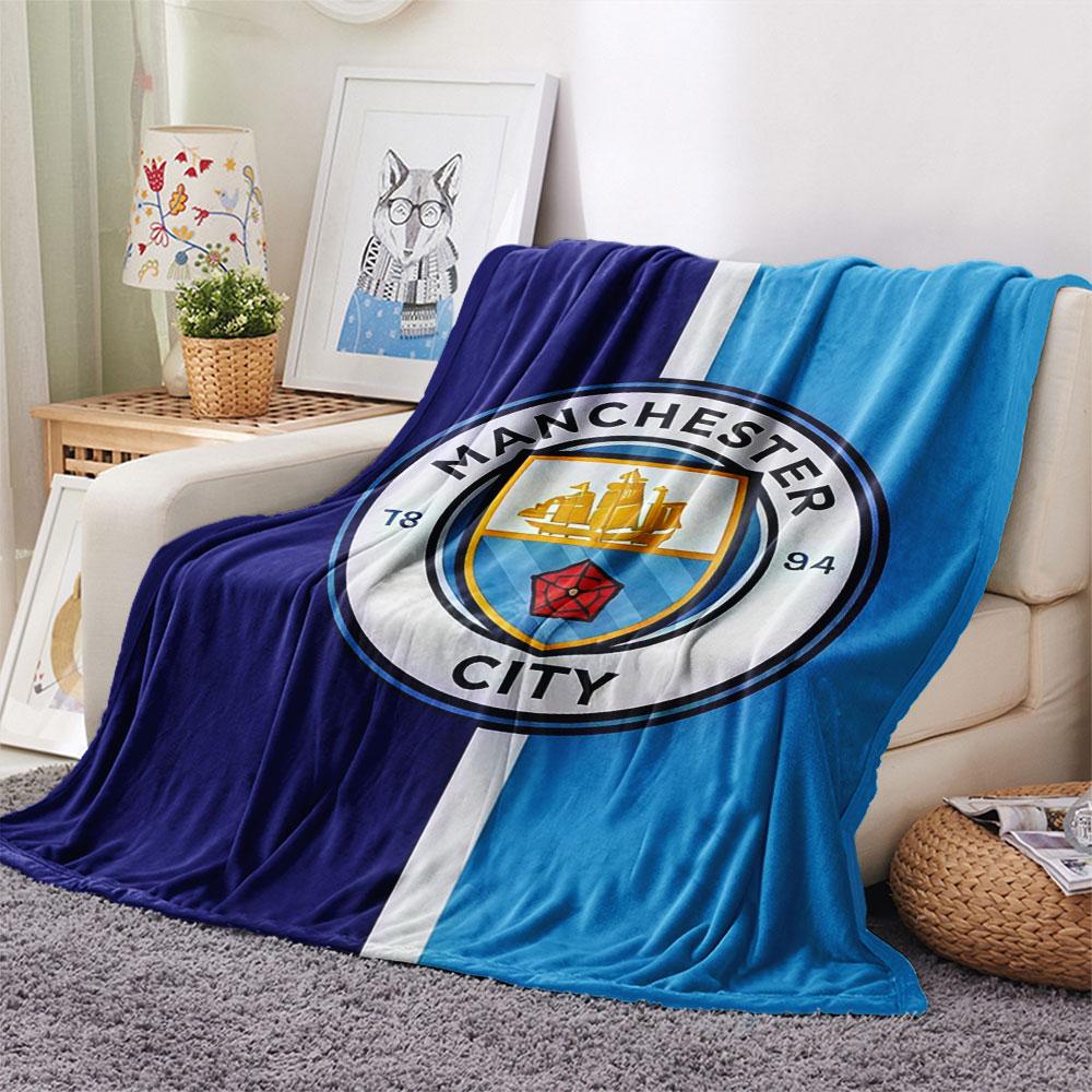 Historic MCFC Wins Blanket, High Quality Comfortable for All Seasons, Home Decor, Warmth and Comfort