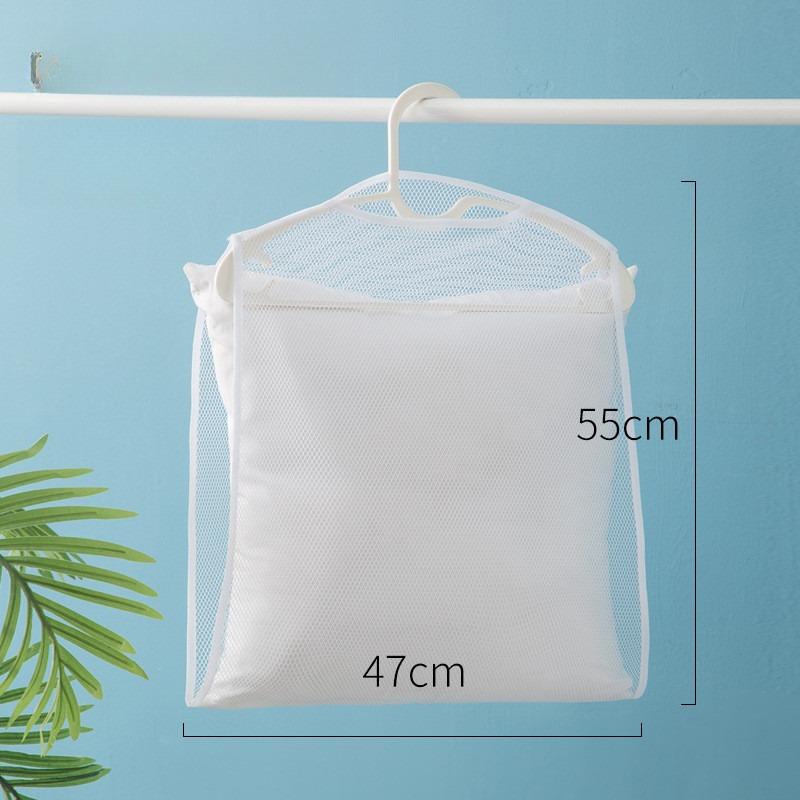 

1pc-Multi-Functional Laundry Drying Net for Pillows and Toys, Fabric Care, Space-Saving and Organizing Mesh Bag