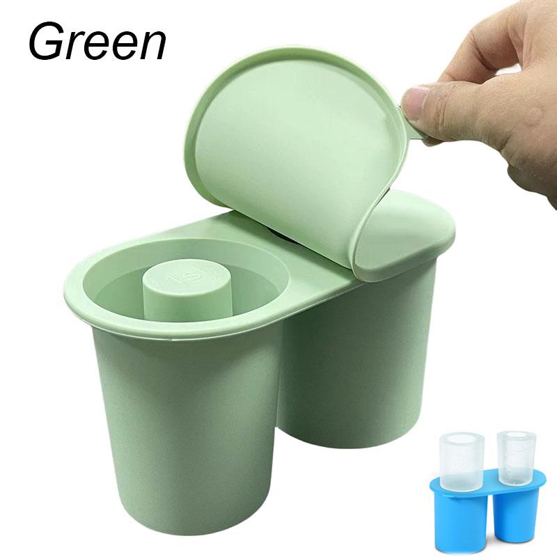2/3/4/30 Grid Ice Cube Tray Mold for Tumbler Stanley Cup Silicone Cylinder Ice Cube Maker Mold with Lid For 20oz 30oz 40oz