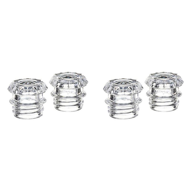 4Pcs Percolator Glass Top Replacement,Percolator Coffee Pot Top Replacement Glass Knob Top Coffee Pot Filters Top