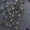 Shiny Jelly Butterfly Charming Golden Gradient Bowknot 5D Self Adhesive Nail Art Sticker Flower Petal Rhinestone Manicure Decals