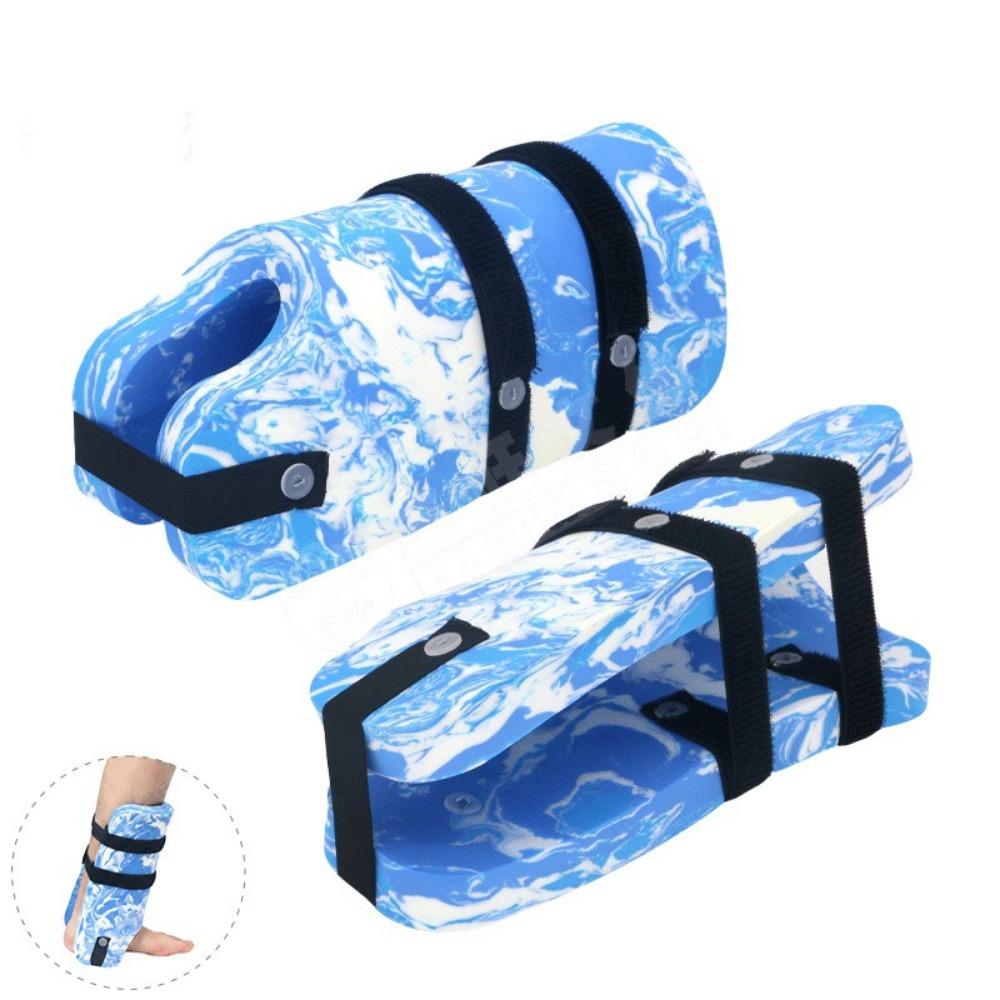 1Pair Adjustable Ankle Flotation Cuffs EVA Foam Flotation Sleeve for Pool Exercise