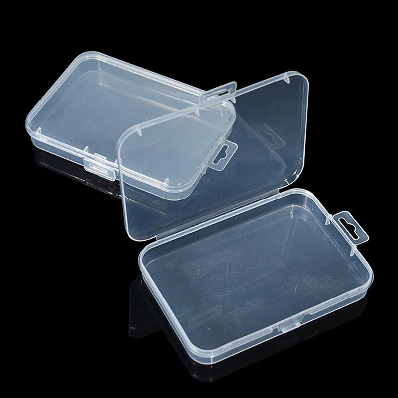 Rectangular Transparent Pp Empty Box For False Eyelashes Jewelry Dustproof Storage Lash Display Holder Organizer Supplies