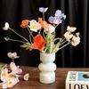 Mid-Century Light Luxury Glass Vase for Hydroponic Floral Arrangements