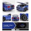WELLY 1/24 Ford Mustang GT 2015 Alloy Car Model Diecast Toy Vehicle High Simitation Cars Toys for Children Kids Gifts